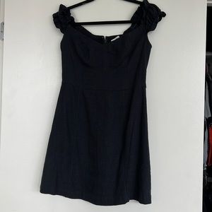 Off-The-Shoulder Corset Mini Dress